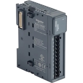 Schneider Electric PLC I/O Module Modicon TM Analog Voltage, Current Input Rack Mount TM3AI2H