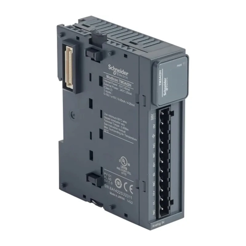 Schneider Electric PLC I/O Module Modicon TM Analog Voltage, Current Input Rack Mount TM3AI2H