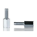 RS PRO M4 Zinc Plated Steel Hexagonal Male/Female Standoff 10 mm Body 8 mm Stud 806-6578