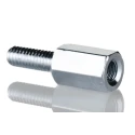 RS PRO M4 Zinc Plated Steel Hexagonal Male/Female Standoff 10 mm Body 8 mm Stud 806-6578