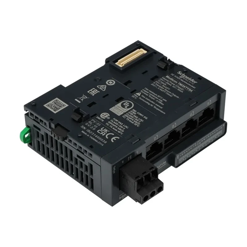 Schneider Electric PLC Expansion Module Parallel Interface DIN Rail Mount for Modicon M251 M241 M221 TM3XTYS4
