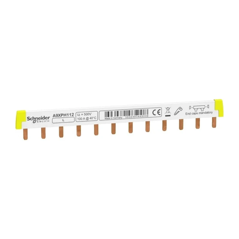 Schneider Electric Acti9 1 Phase Busbar, 415 V ac Voltage, 100A Current Rating, 18 mm Pitch 