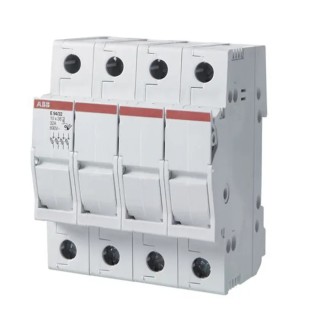 ABB 4-Pole DIN Rail Isolator Switch, 32A, IP40, IP20, 3 Phase, Screw Terminal, Padlock Compatible 2CSM202053R1801 E 94/32s