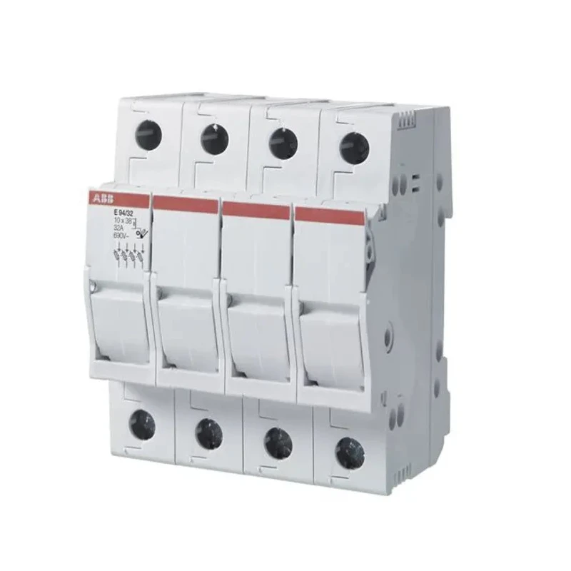 ABB 4-Pole DIN Rail Isolator Switch, 32A, IP40, IP20, 3 Phase, Screw Terminal, Padlock Compatible 2CSM202053R1801 E 94/32s
