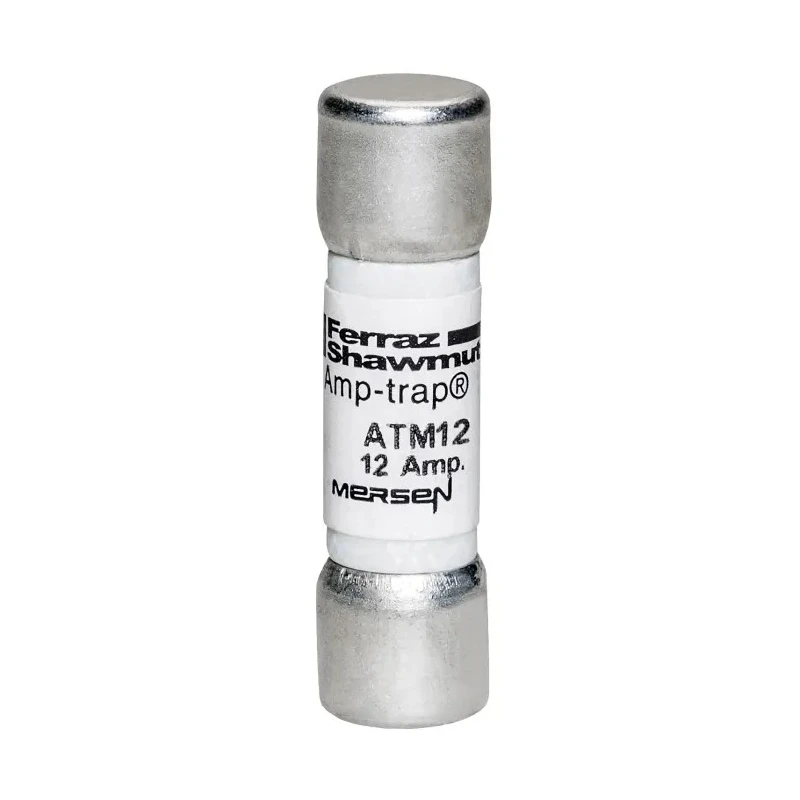 Mersen 12A F GMG Cartridge Fuse 10 x 38 mm 600V ac Fast Acting ATM12