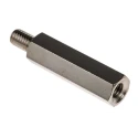 RS PRO M6 Steel Hexagonal Threaded Standoff, 35 mm Body, 10 mm Stud, Nickel Plated 806-6673