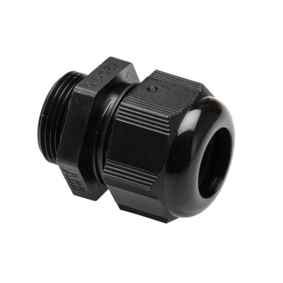 RS PRO NCG Series Black Nylon Cable Gland M25 Thread Size 13-18mm Diameter IP68 IP66 7TCA303070R0052 NCG-M253B