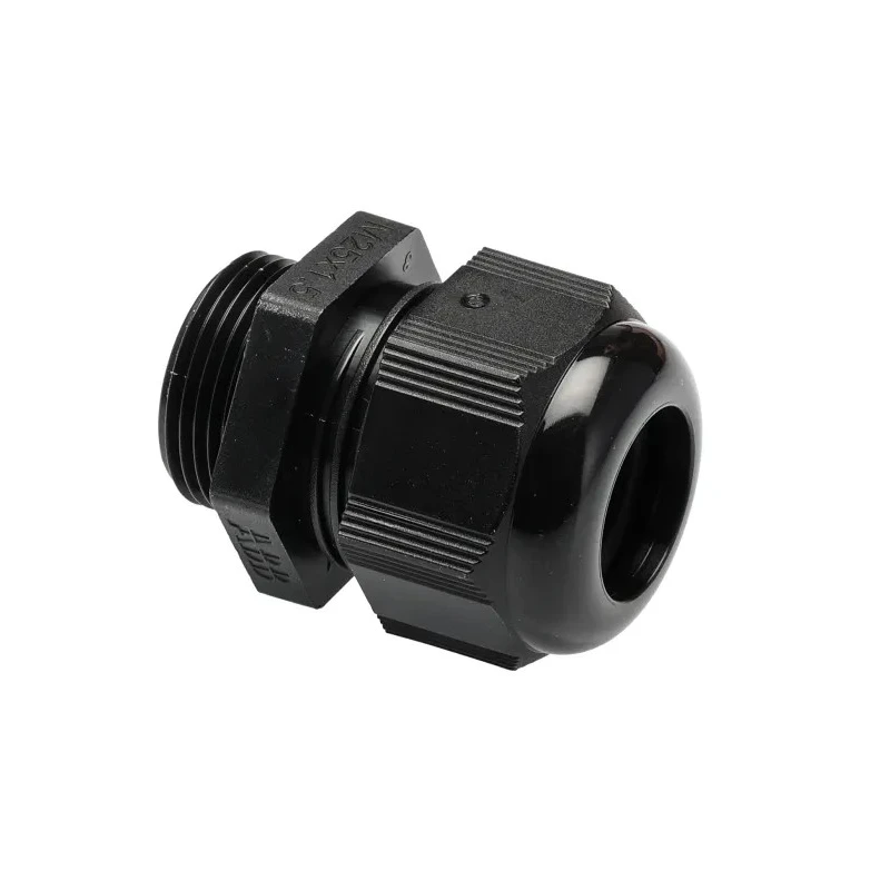 RS PRO NCG Series Black Nylon Cable Gland M25 Thread Size 13-18mm Diameter IP68 IP66 7TCA303070R0052 NCG-M253B
