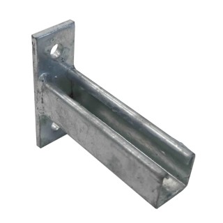 RS PRO Hot Dipped Galvanised Cantilever Arm 750 mm Length 130 mm Base Height 45 mm Base Width 176-6906