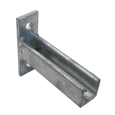 RS PRO Hot Dipped Galvanised Cantilever Arm 750 mm Length 130 mm Base Height 45 mm Base Width 176-6906