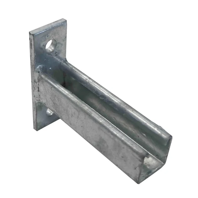 RS PRO Hot Dipped Galvanised Cantilever Arm 750 mm Length 130 mm Base Height 45 mm Base Width 176-6906