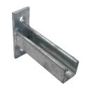 RS PRO Hot Dipped Galvanised Cantilever Arm with 600 mm Arm Length and 130 mm x 45 mm Base 176-6907