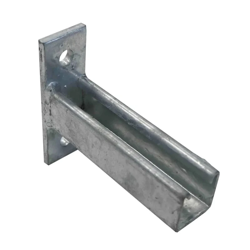 RS PRO Hot Dipped Galvanised Cantilever Arm with 600 mm Arm Length and 130 mm x 45 mm Base 176-6907