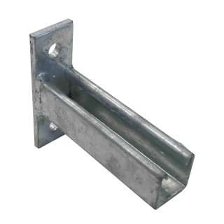 RS PRO Hot Dipped Galvanised 450 mm Cantilever Arm with 130 mm Height and 45 mm Base Width 176-6908