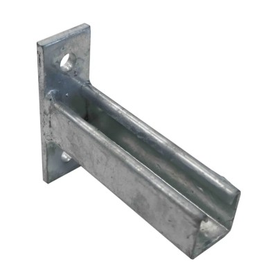 RS PRO Hot Dipped Galvanised 450 mm Cantilever Arm with 130 mm Height and 45 mm Base Width 176-6908