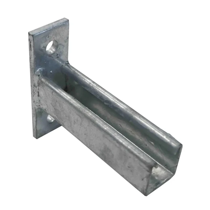 RS PRO Hot Dipped Galvanised 450 mm Cantilever Arm with 130 mm Height and 45 mm Base Width 176-6908
