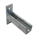 RS PRO Hot Dipped Galvanised Cantilever Arm 300 mm Arm Length 130 mm Base Height 45 mm Base Width 176-6909