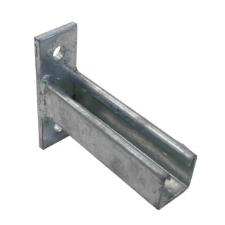 RS PRO Hot Dipped Galvanised Cantilever Arm 300 mm Arm Length 130 mm Base Height 45 mm Base Width 176-6909