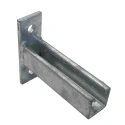 RS PRO Hot Dipped Galvanised 150 mm Cantilever Arm with 130 mm Base Height and 45 mm Base Width 176-6910