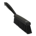Vikan Black Hand Brush, 50 mm Bristle Length, Ergonomic Handle, Model 45899