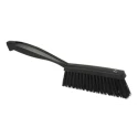 Vikan Black Hand Brush, 50 mm Bristle Length, Ergonomic Handle, Model 45899