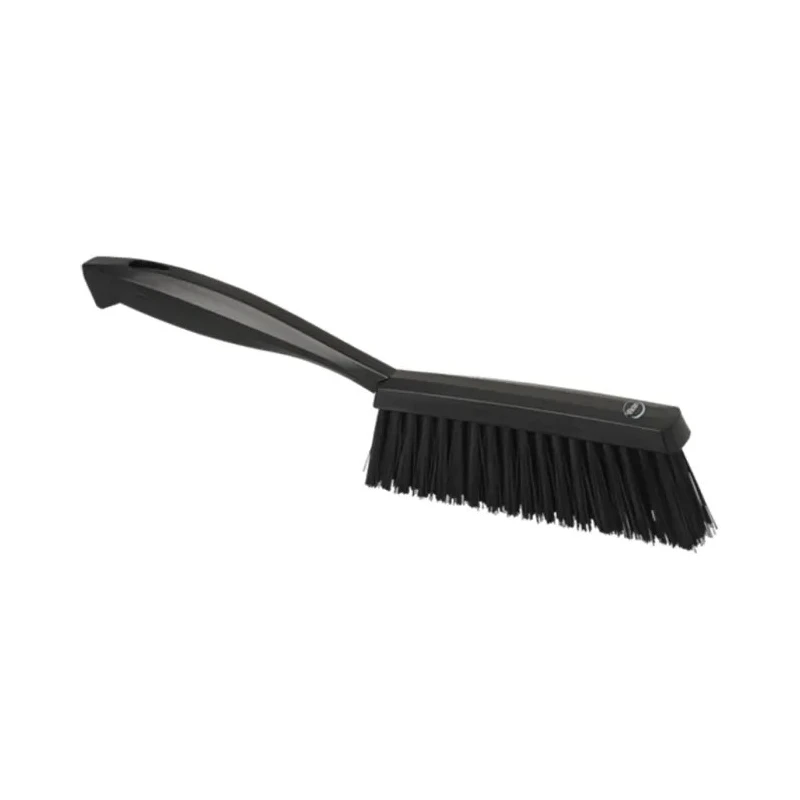 Vikan Black Hand Brush, 50 mm Bristle Length, Ergonomic Handle, Model 45899