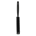 Vikan Black Hand Brush, 50 mm Bristle Length, Ergonomic Handle, Model 45899
