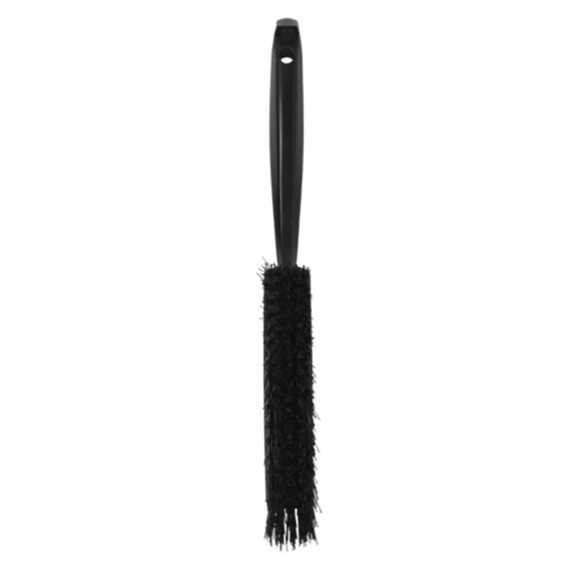 Vikan Black Hand Brush, 50 mm Bristle Length, Ergonomic Handle, Model 45899