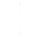 Vikan White Tube Cleaner Handle Polypropylene, Stainless Steel Bristle, 6 mm Diameter, 1.51m Length 53525