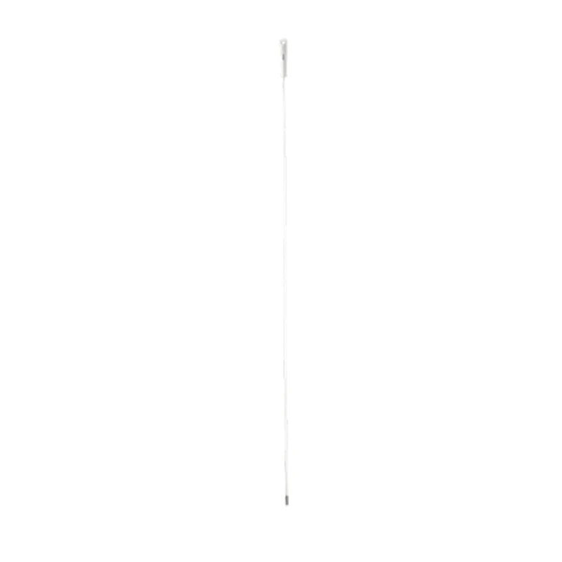 Vikan White Tube Cleaner Handle Polypropylene, Stainless Steel Bristle, 6 mm Diameter, 1.51m Length 53525