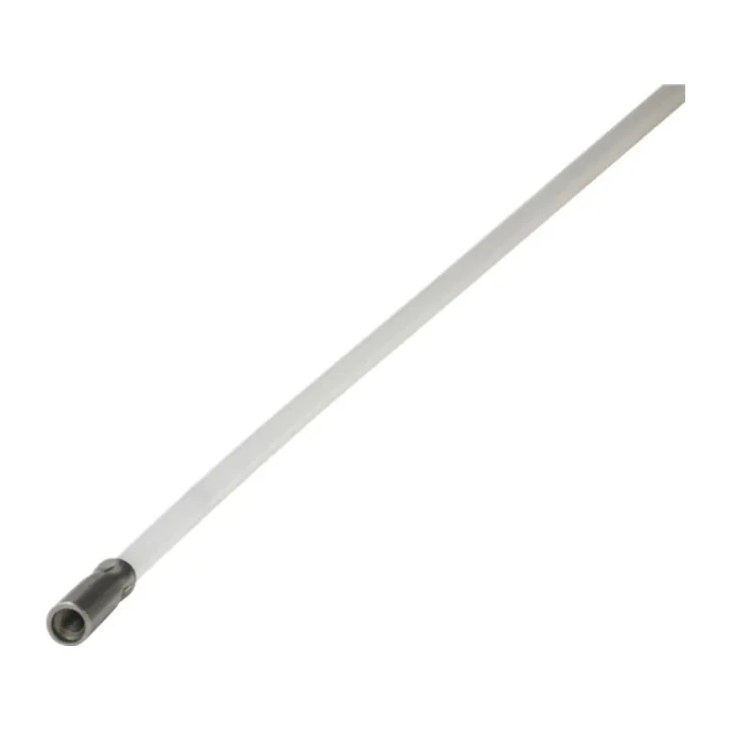 Vikan White Tube Cleaner Handle Polypropylene, Stainless Steel Bristle, 6 mm Diameter, 1.51m Length 53525