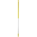 Vikan Yellow Aluminium Broom Handle 1.51 m Ergonomic Handle Diameter 31mm for Vikan Brooms and Squeegees 29376
