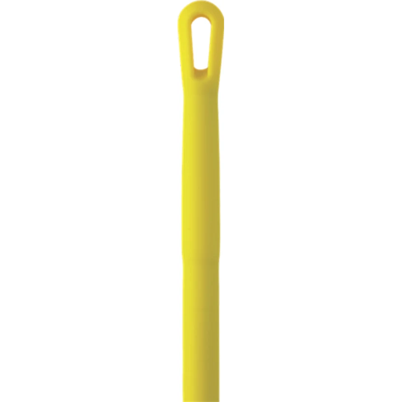 Vikan Yellow Aluminium Broom Handle 1.51 m Ergonomic Handle Diameter 31mm for Vikan Brooms and Squeegees 29376