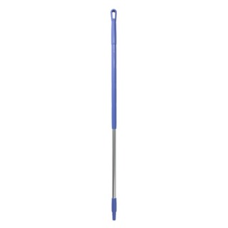 Vikan Purple Aluminium Broom Handle 1.31 m Ergonomic Non-Telescopic 31 mm Diameter 29358