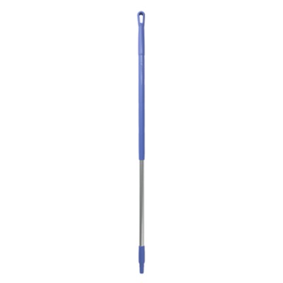 Vikan Purple Aluminium Broom Handle 1.31 m Ergonomic Non-Telescopic 31 mm Diameter 29358