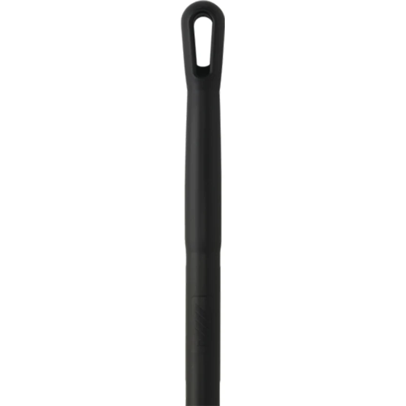 Vikan Black Aluminium Broom Handle 1.51 m Ergonomic Diameter 31mm for Use with Vikran Brooms 29379