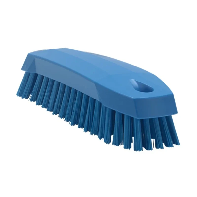 Vikan Blue Scrubbing Brush, 20 mm Bristle Length, Polyester Bristle Material 35873