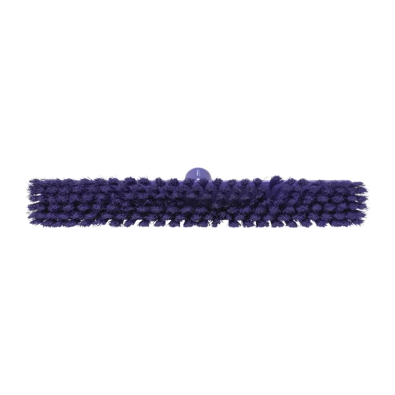 Vikan Purple Push Broom for Wet and Dry Areas 410mm Width Bristle Length 52mm Model 31748