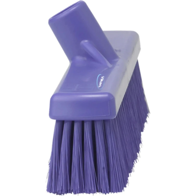 Vikan Purple Push Broom for Wet and Dry Areas 410mm Width Bristle Length 52mm Model 31748