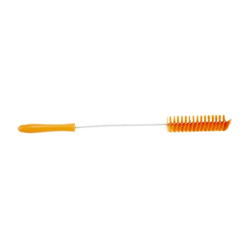 Vikan Orange Bottle Brush 17 mm Bristle Length, 40 mm Brush Diameter, 510 mm Overall Length 53787