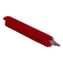 Vikan Red Bottle Brush 200mm Length x 20mm Diameter Polypropylene Handle Polyester Bristle 53654