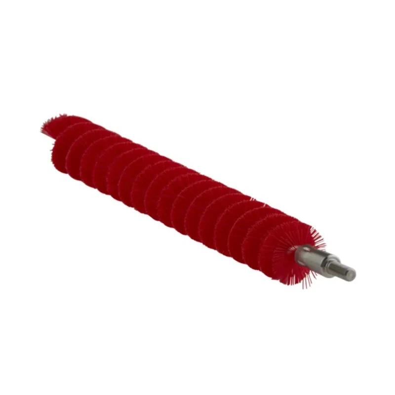 Vikan Red Bottle Brush 200mm Length x 20mm Diameter Polypropylene Handle Polyester Bristle 53654