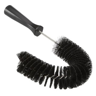 Vikan Black Scrubbing Brush Polyester Bristle Material Overall 360mm Length 20mm Width 55mm Height 53729