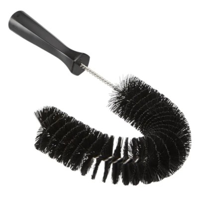 Vikan Black Scrubbing Brush Polyester Bristle Material Overall 360mm Length 20mm Width 55mm Height 53729