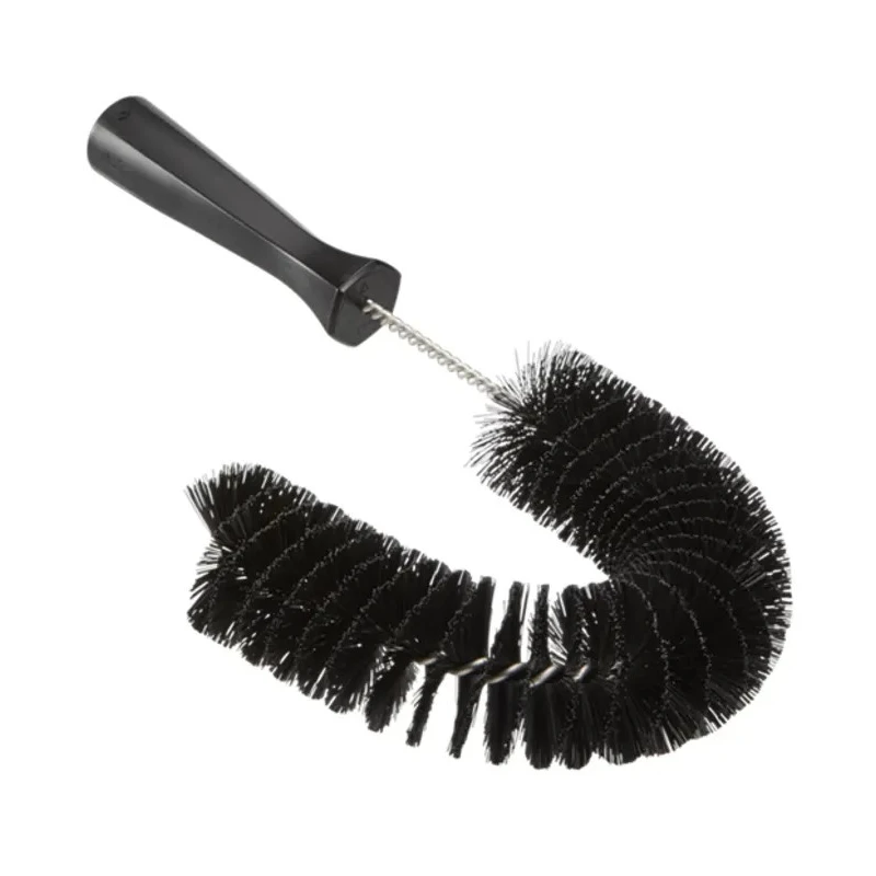 Vikan Black Scrubbing Brush Polyester Bristle Material Overall 360mm Length 20mm Width 55mm Height 53729