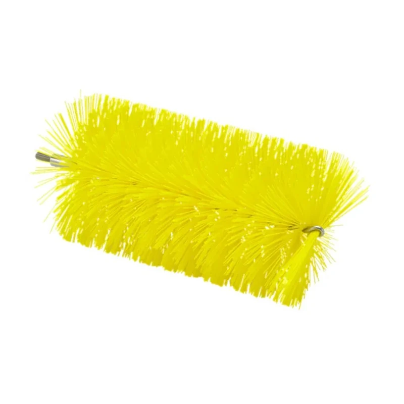 Vikan Yellow Bottle Brush, 100 mm Bristle Length, 200 mm Overall Length, 90 mm Brush Diameter 53916