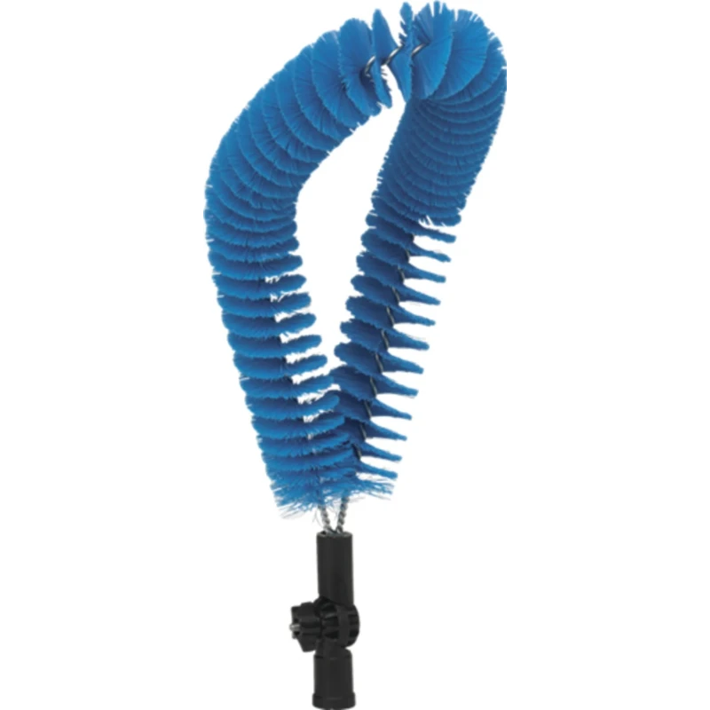 Vikan Blue Scrubbing Brush, Polyester Bristle Material, 25 mm Bristle Length, 510 mm Length, 190 mm Width, 12 mm Height 53743