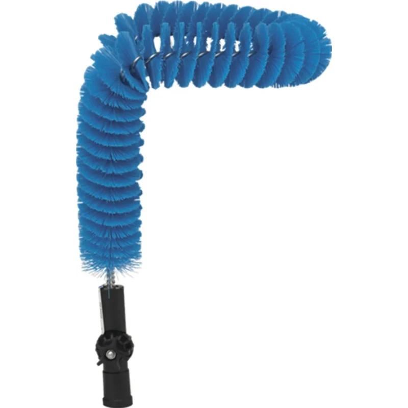 Vikan Blue Scrubbing Brush, Polyester Bristle Material, 25 mm Bristle Length, 510 mm Length, 190 mm Width, 12 mm Height 53743