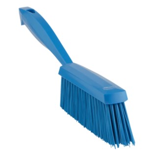 Vikan Blue Scrubbing Brush with 50 mm Polyester Bristle Length, 330 mm Overall Length, 35 mm Width, 110 mm Height 45893