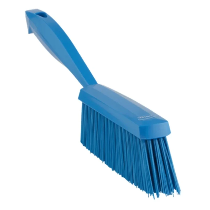 Vikan Blue Scrubbing Brush with 50 mm Polyester Bristle Length, 330 mm Overall Length, 35 mm Width, 110 mm Height 45893